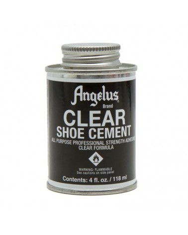 angelus clear shoe cement