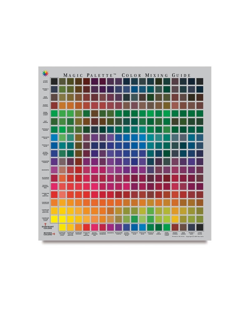 Magic Palette Mixing Guide - Personal size
