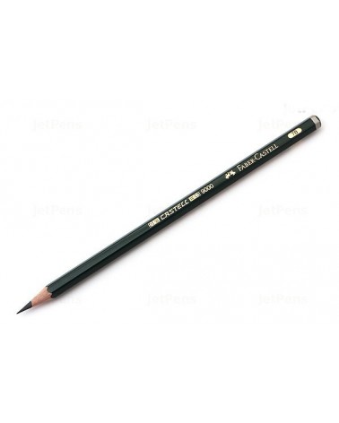 Crayons graphites Faber Castell 9000 7B