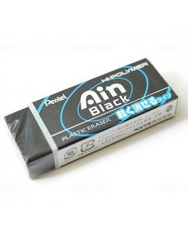 4 X Pentel Hi Polymer Ain Eraser Small Zeah06at Black for sale online 
