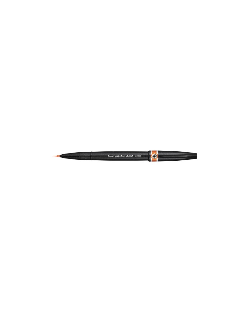 Pentel Artist Brush Sign Pen Grey