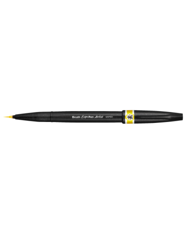 Pentel Artist Brush Sign Pen Ocre