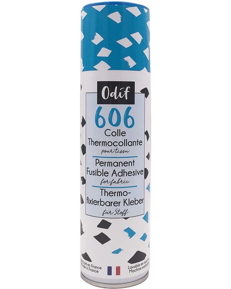 Colle tissus thermofixable en spray 