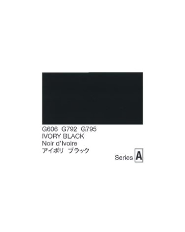 Holbein Artists' Gouache - Ivory Black - Series A