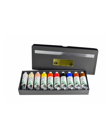 Coffret Bois 12 tubes 40ml