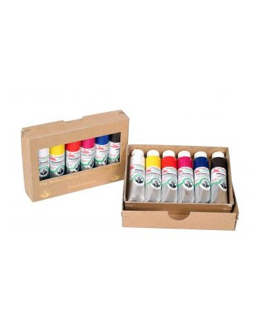 Wooden Oil Color Box