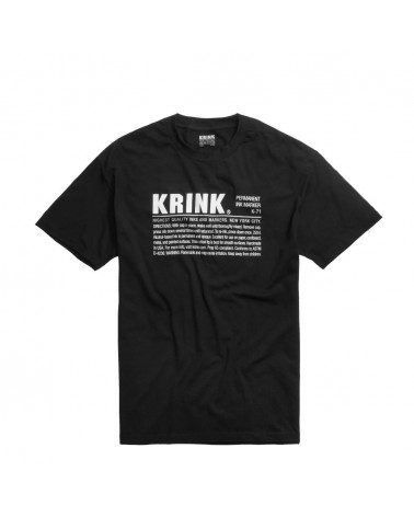 T-Shirt Krink Noir XS