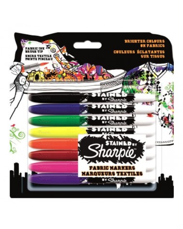 Set of 8 Sharpie Textile markers