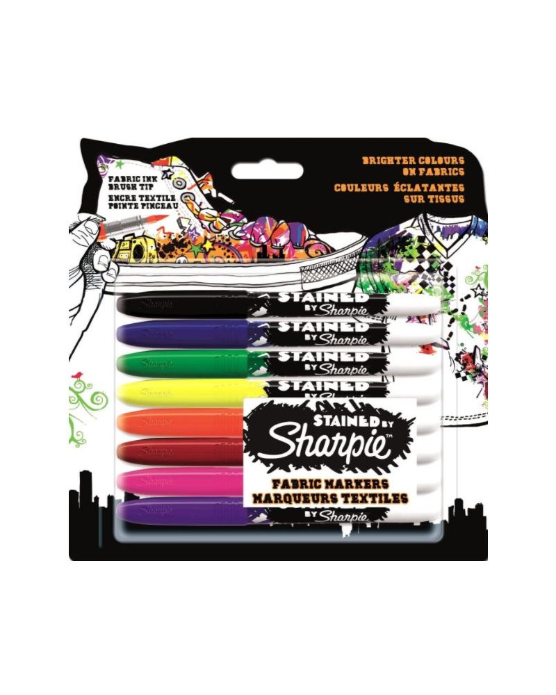 Set of 8 Sharpie Textile markers