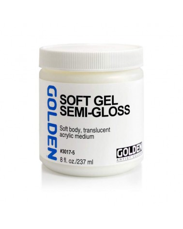 Soft Gel Golden (Semi-Gloss) - 8 Oz