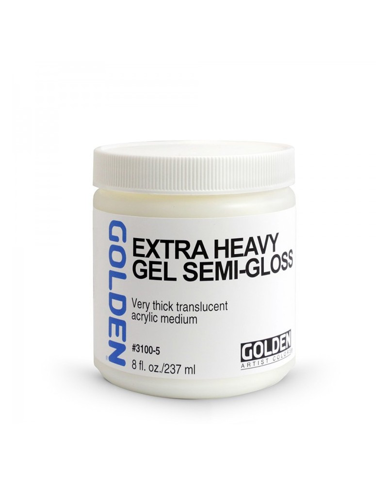 Extra Heavy Gel Golden (SemiGloss) 8 Oz