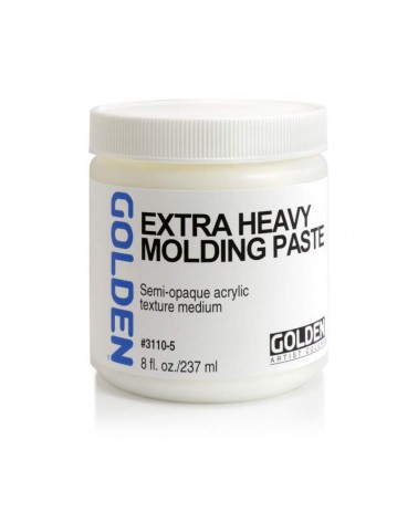 Extra Heavy Molding Paste Golden - 8 Oz