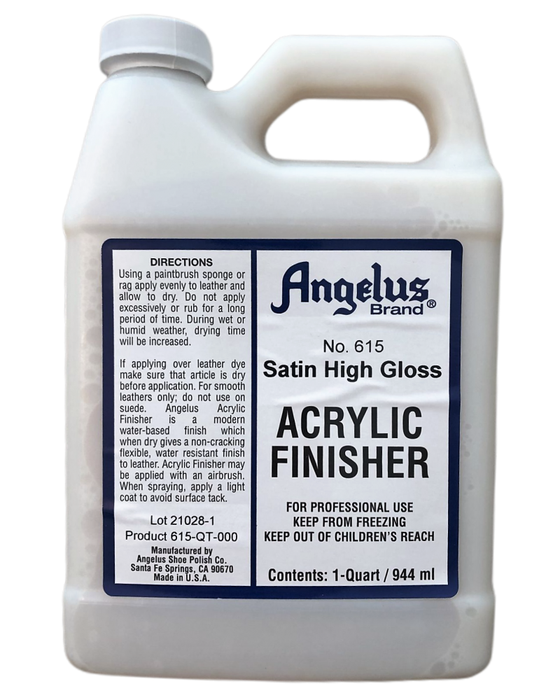 Angelus Acrylic Finisher 615 Satin High Gloss 4oz