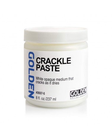 Crackle Paste Golden - 8 Oz