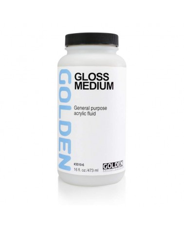 Médium polymère (brillant) Golden - 473ml