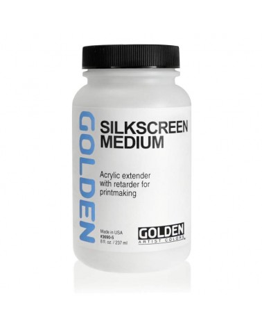 Silkscreen Medium Golden - 8 Oz