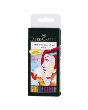 Faber Castell Sets Pitt B couleurs de base