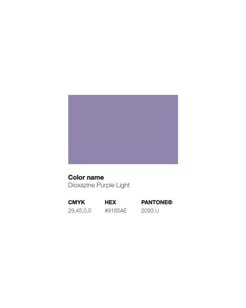 Pantone 2093U -Dioxazine Purple Light