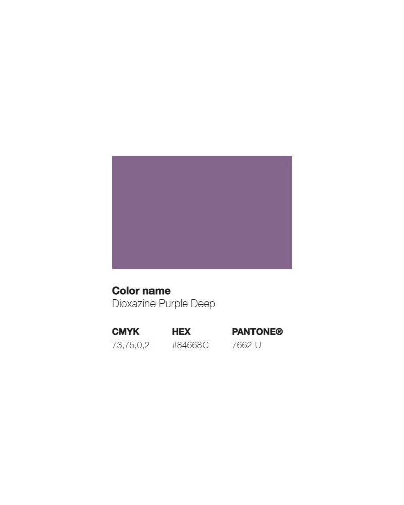 Pantone 7662U -Dioxazine Purple Deep