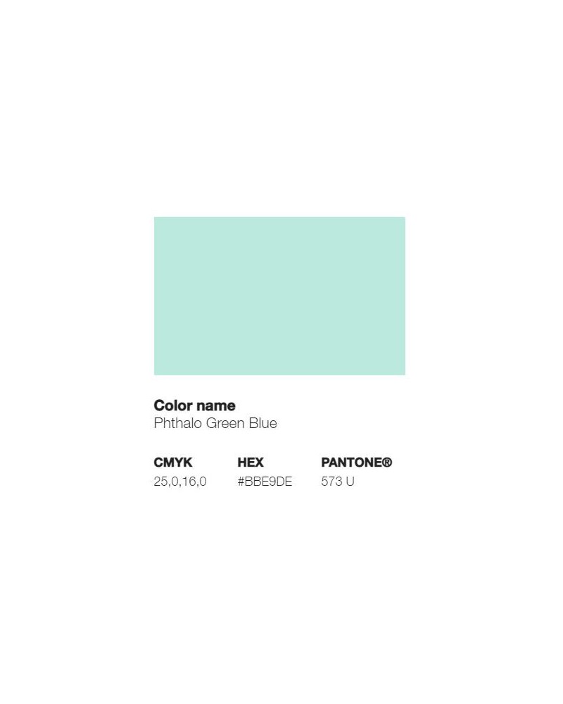 Pantone 573U - Phthalo Green Blue