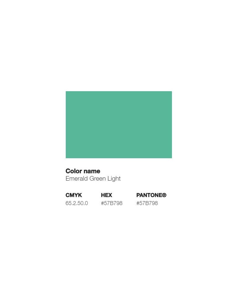 Pantone 3268U - Vert Emeraude Clair
