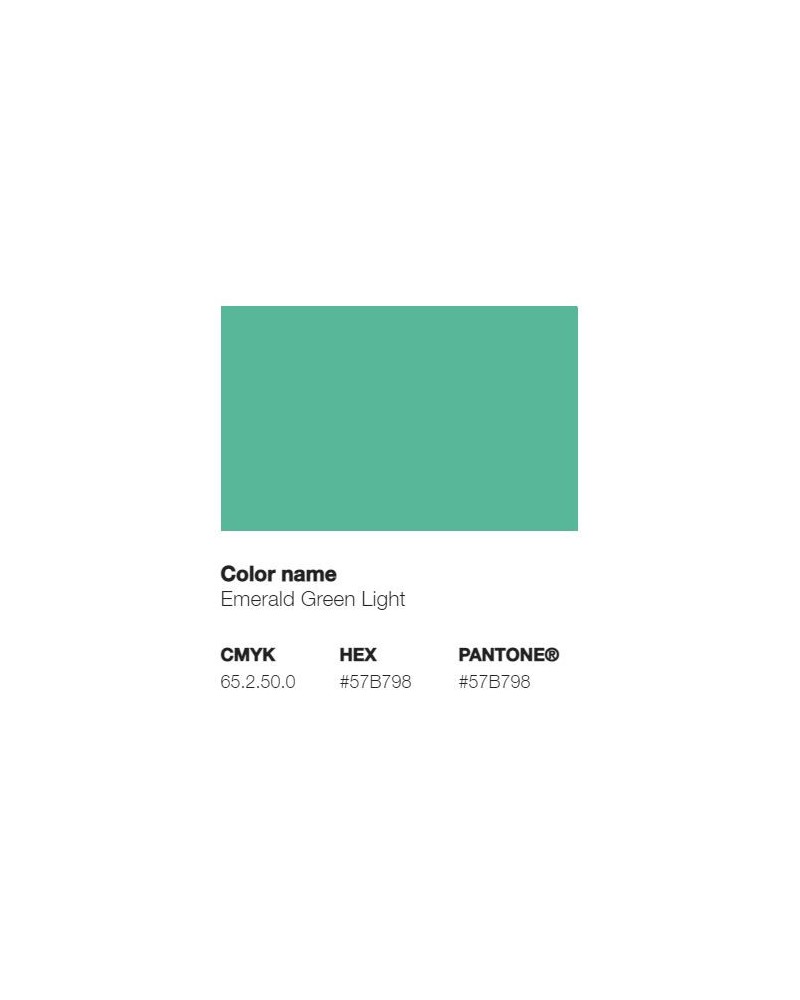 Pantone 3268U - Emerald Green Light