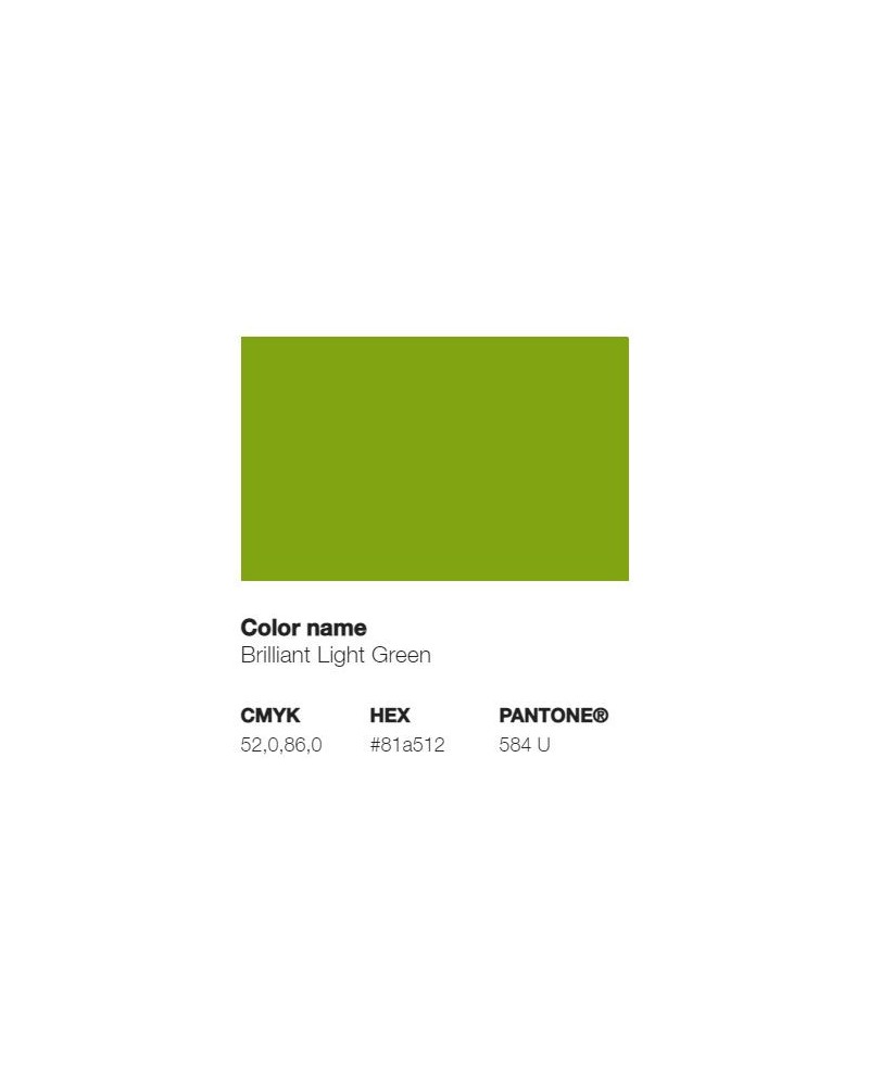 Pantone Color Chart Green