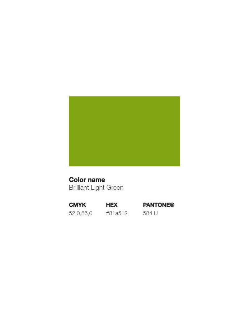 Pantone 584U - Brilliant Light Green