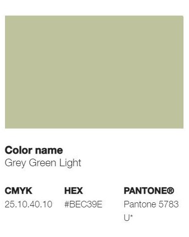 Pantone 5783U - Grey Green Light