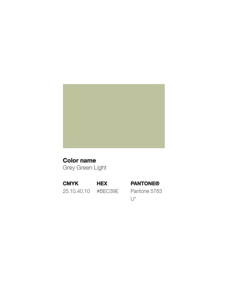 Pantone 5783U - Grey Green Light
