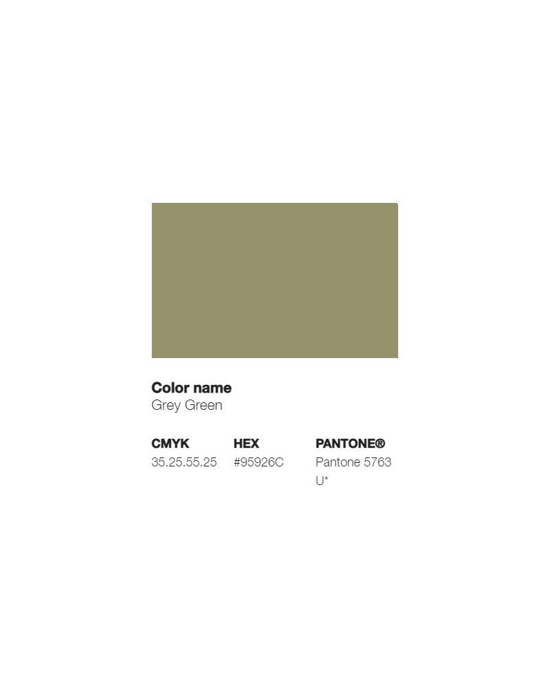 Pantone 5763U - Grey Green