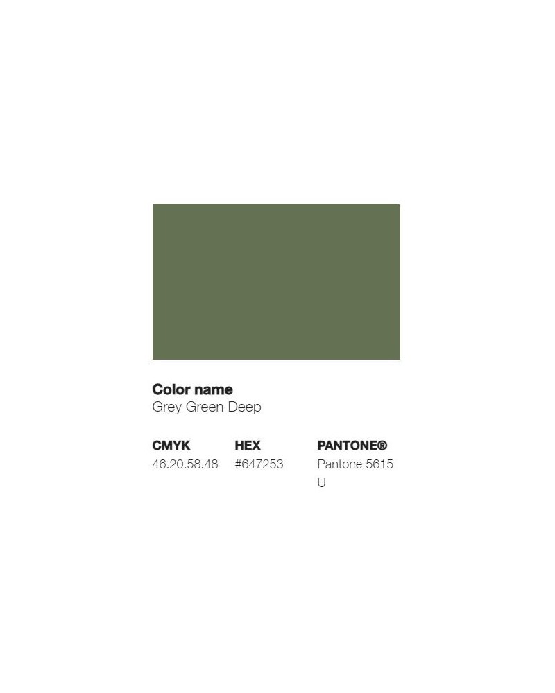 Pantone 5615U - Grey Green Deep