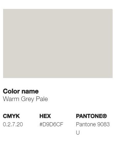 Pantone 9083U - Warm Grey Pale