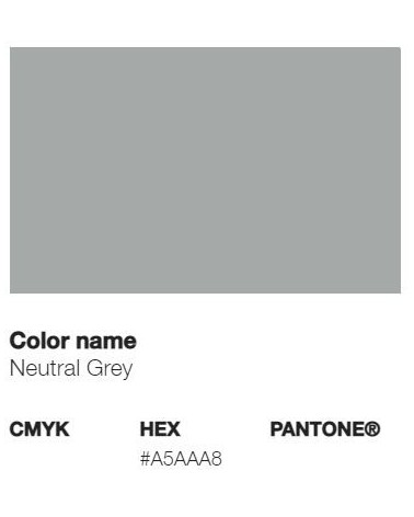 Pantone 7538U - Gris Neutre