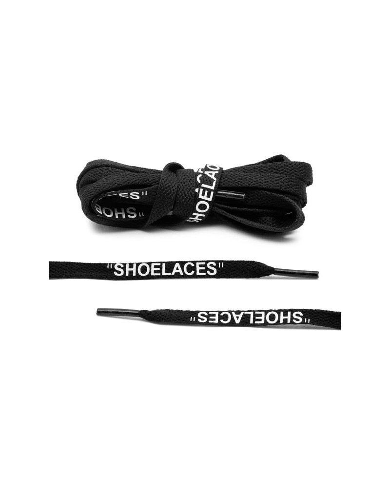 BLACK OFF-WHITE STYLE "SHOELACES"