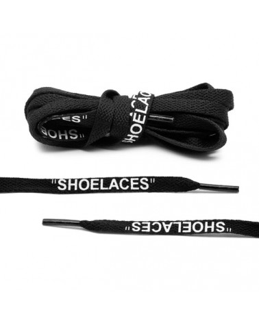 BLACK OFF-WHITE STYLE "SHOELACES"