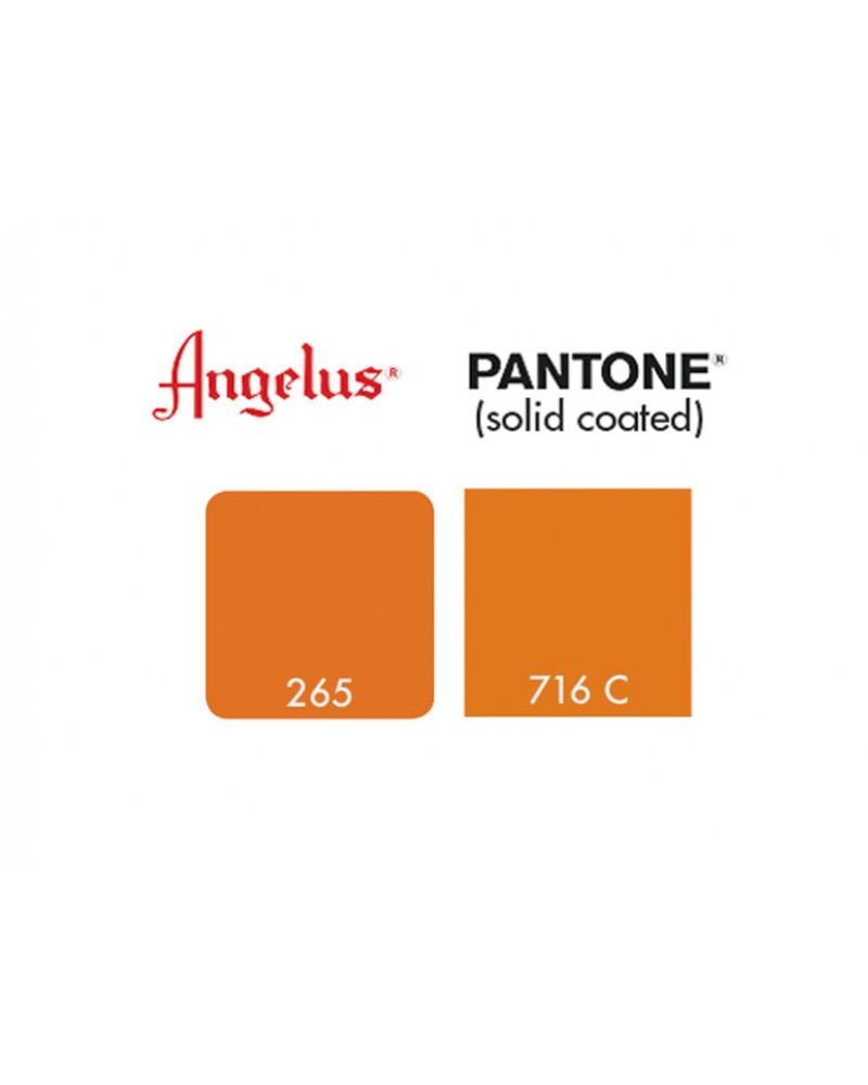 Angelus Acrylic Leather Paint 1 oz Tangerine