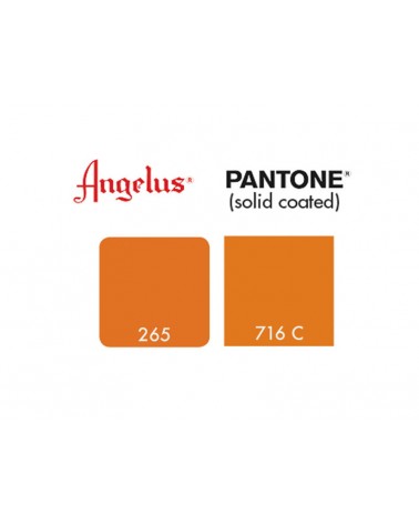 Pantone Tangerine 716 C - 265 - 1 oz