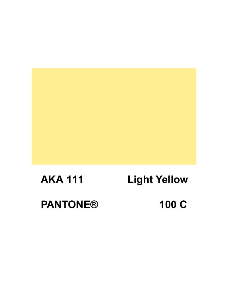forseelser trimme niveau Light Yellow - Pantone 100 C