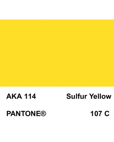 Sulfur Yellow - Pantone 107 C