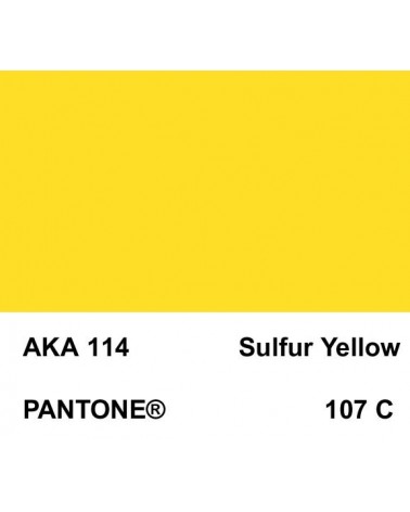 Sulfur Yellow - Pantone 107 C