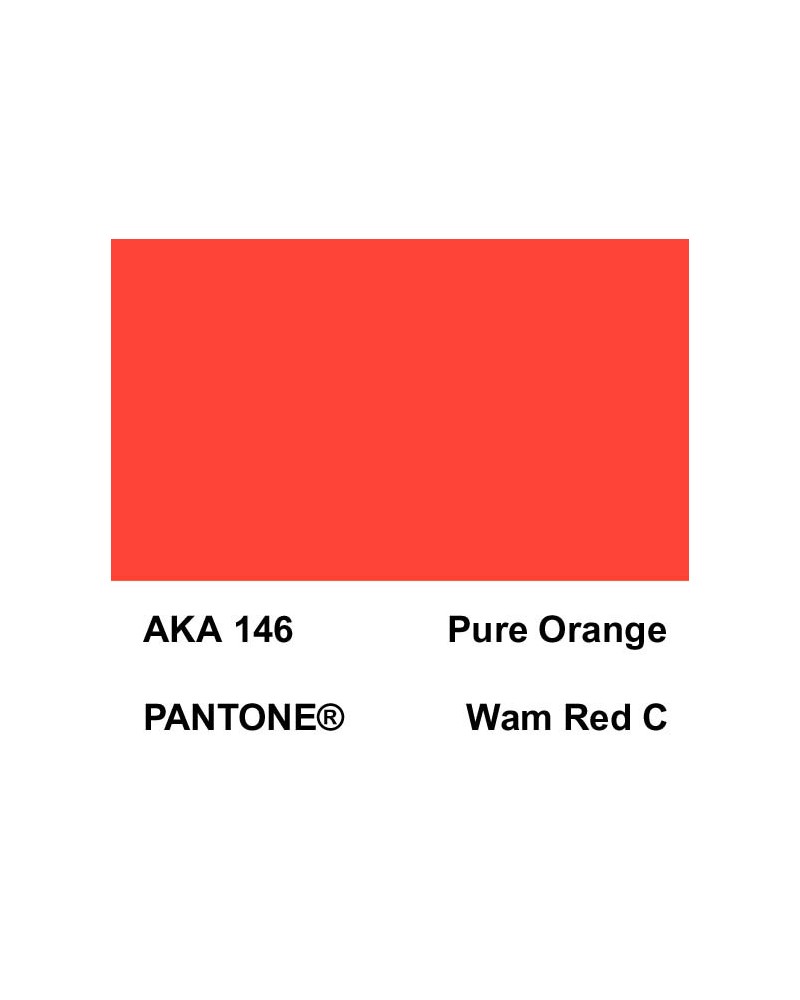 Pure Orange - Pantone Wam Red C