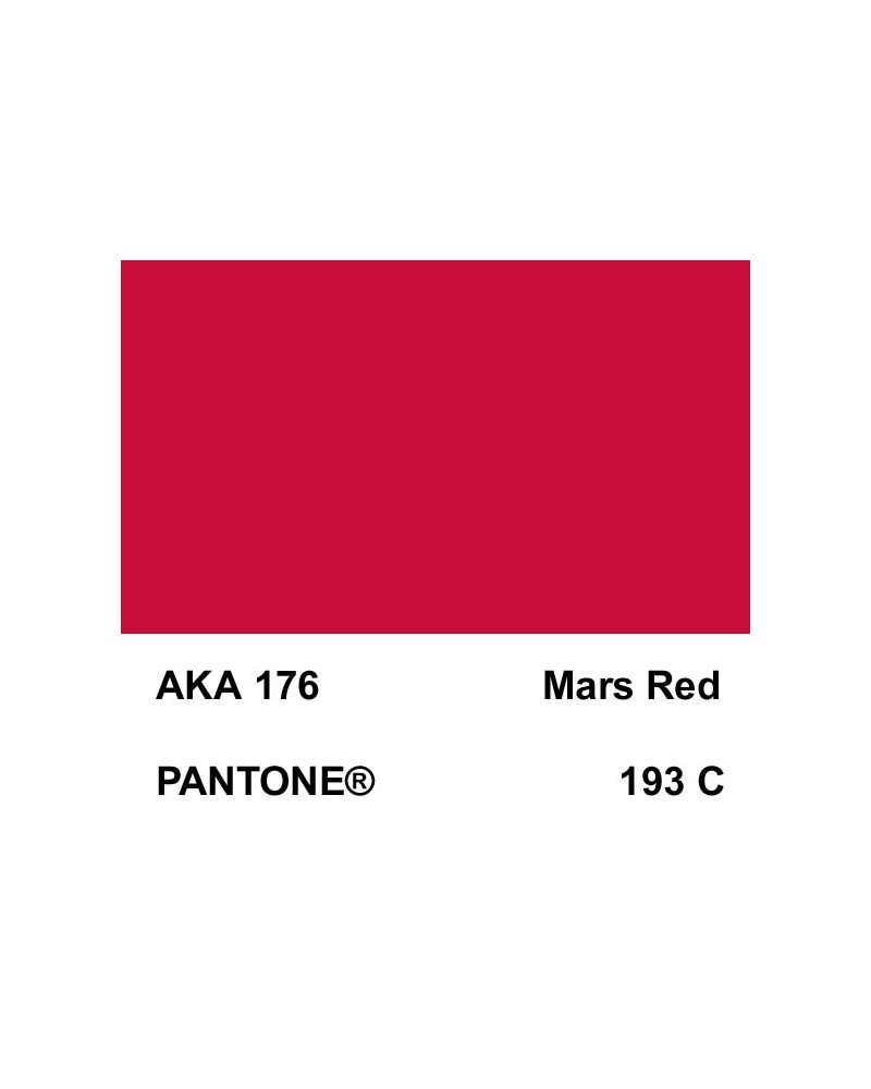 Mars Rouge -  Pantone 193 C