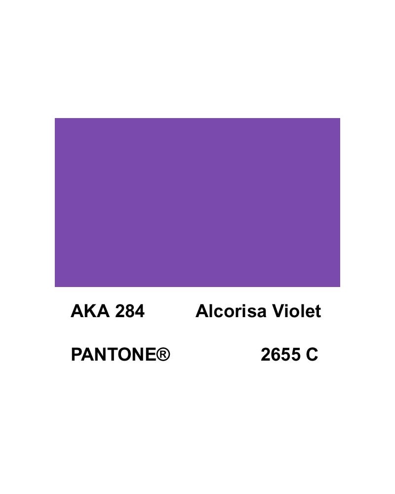 Alcorisa Violet  - Pantone 2587 C