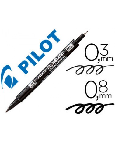 Pilot Oil-Based Twin Marker
