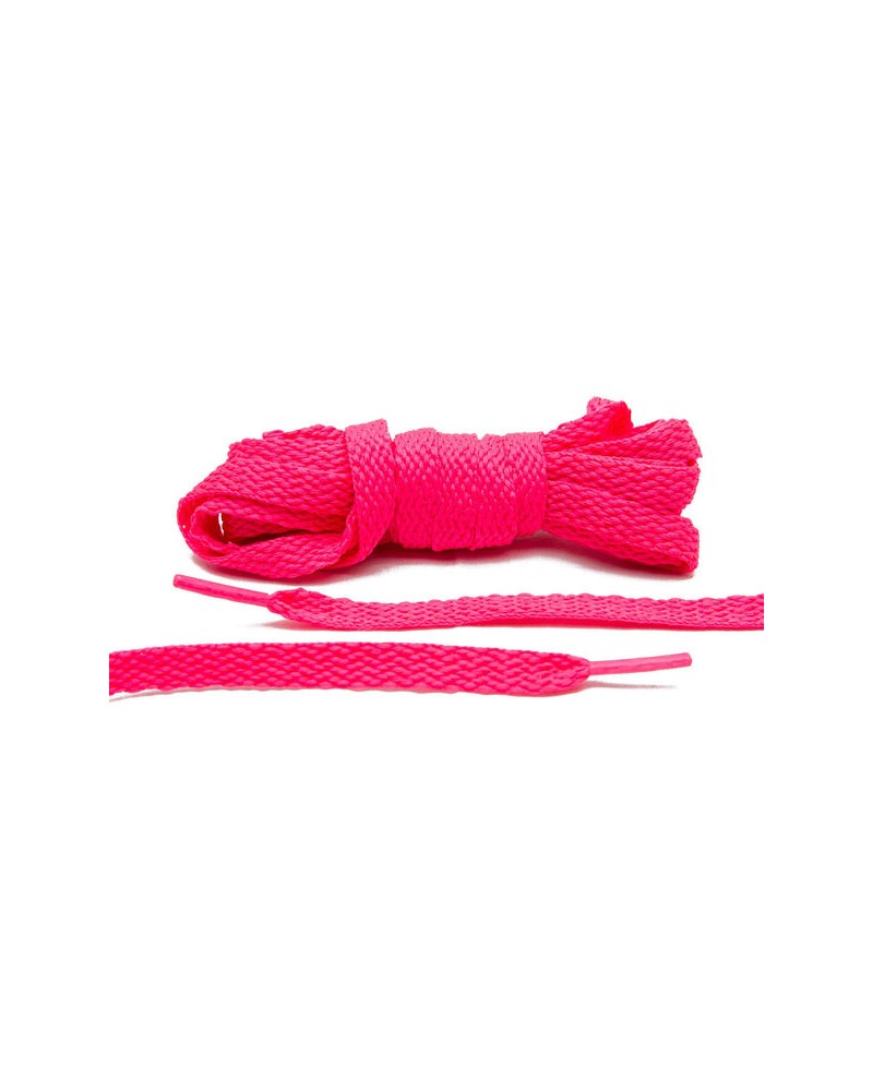 Lacet Plat 54" Neon Pink