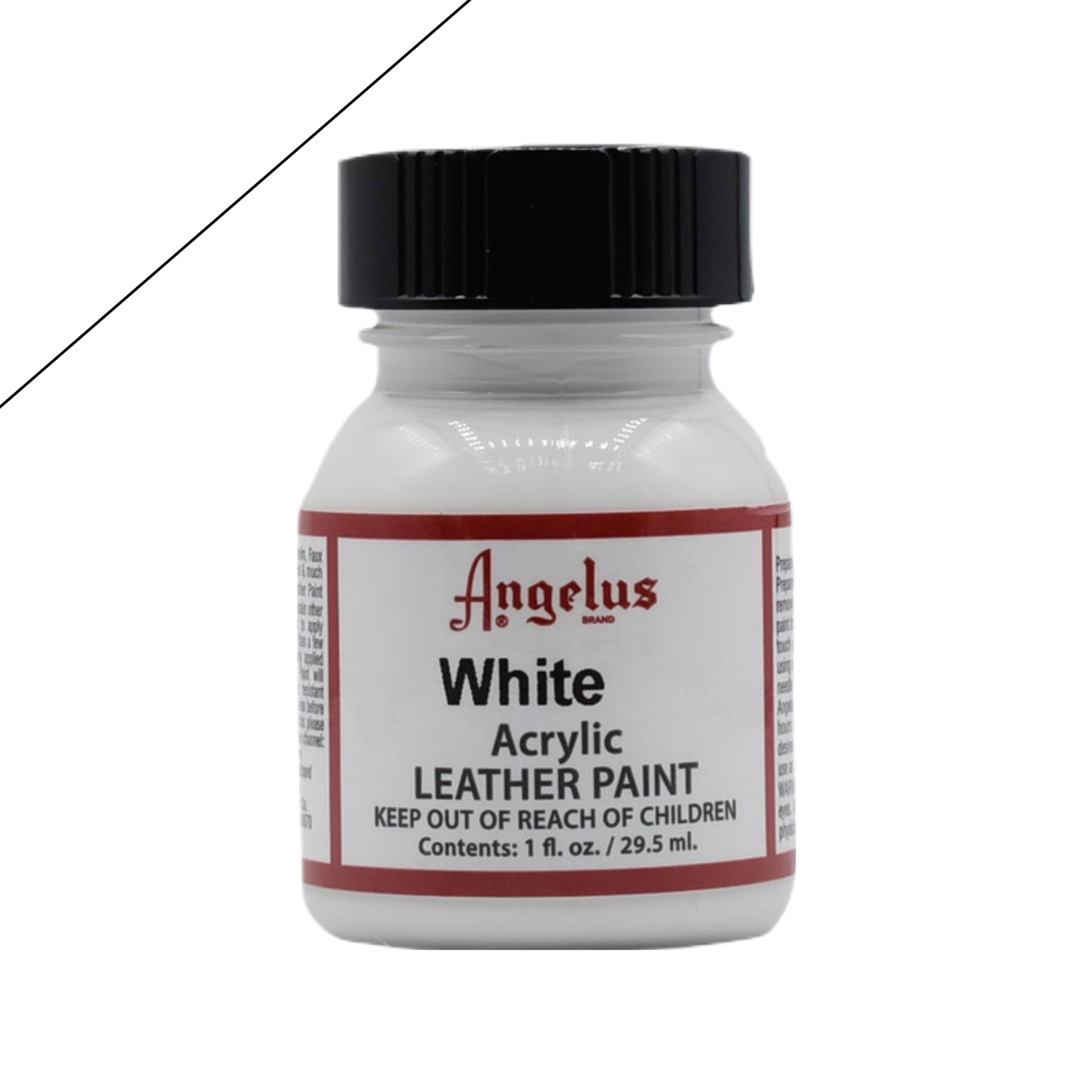 pintura para zapatillas de cuero blanco