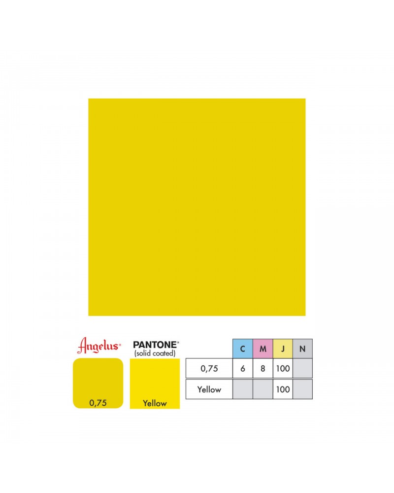 Angelus Leather Paint Yellow