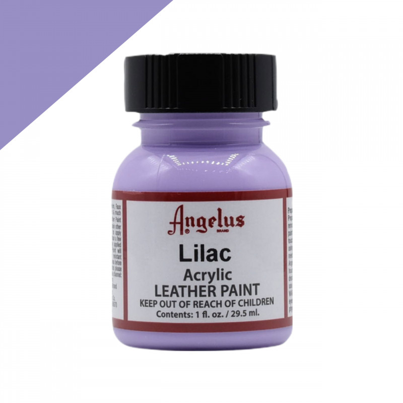 purple leather paint