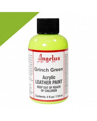 Angelus Grinch Green Acrylic Leather Paint